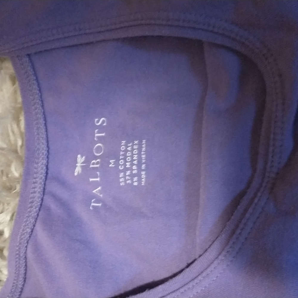 Talbot's women's size M cotton blend tank - Picture 4 of 5